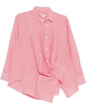 Comme des Garçons Chemise À Carreaux - Pink