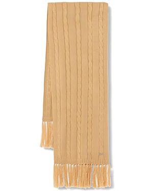 Guess Cable-knit scarf - Blanco