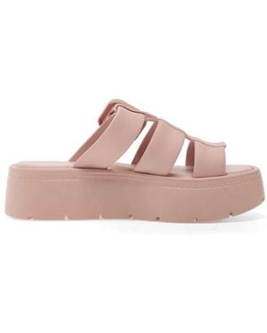 Melissa Buckle-Fastening Sandals - Pink