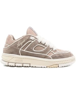 Axel Arigato Area Lo Leather Panelled Trainers - Multicolour