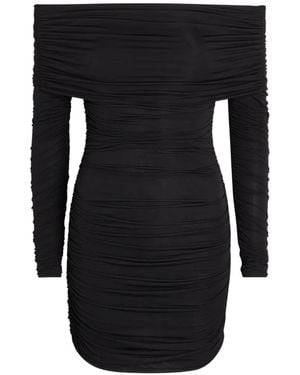 Ronny Kobo Kya Off-The-Shoulder Mini Dress - Black