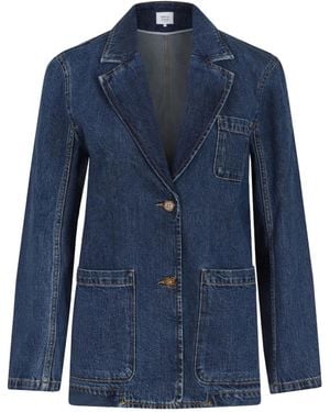 Maison Kitsuné Pocket Button Jacket - Blue
