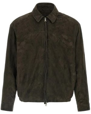 Giorgio Brato Suede Jacket - Green