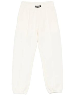 Calvin Klein Pantalon À Taille Élastiquée - White