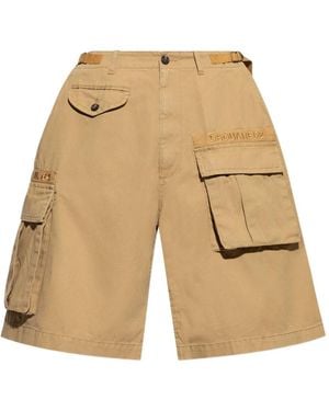 DSquared² Shorts Con Applicazione - Neutro
