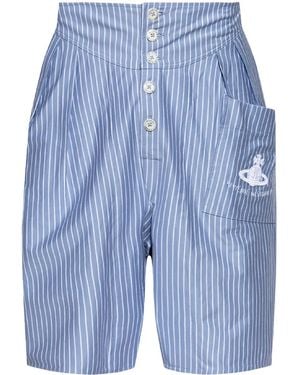 Vivienne Westwood Romario Bermuda Shorts - Blue