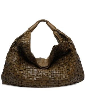 Campomaggi Atena Zip-Closure Tote Bag - Black