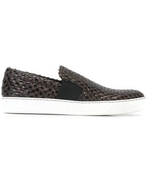 Lanvin Sneakers Senza Lacci 'Pull-On' - Marrone