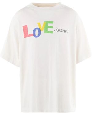 SAINT Mxxxxxx Love Song T-Shirt - Wit