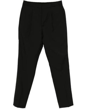 Officine Generale Pleated Trousers - Black