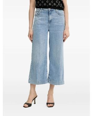 Guess Jeans Crop - Blu