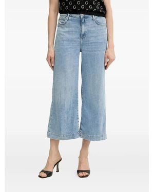 Guess Jeans Crop - Blu