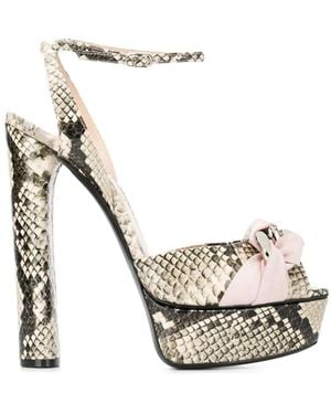 Casadei Flora Hydra Sandals - White