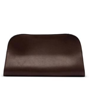 The Row Peggy Clutch - Braun