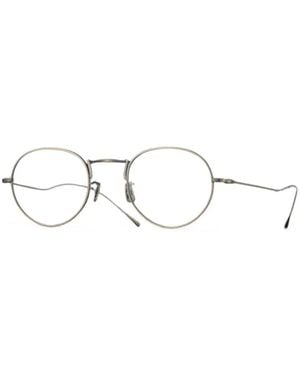 Eyevan 7285 194 Brille Mit Rundem Gestell - Weiß