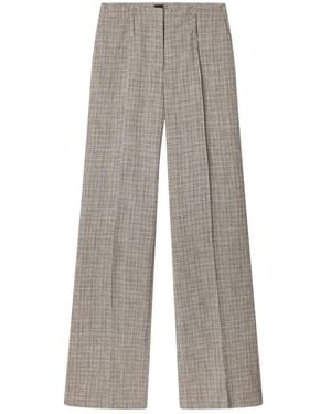 Paul Smith Plaid-Pattern Trousers - Grey