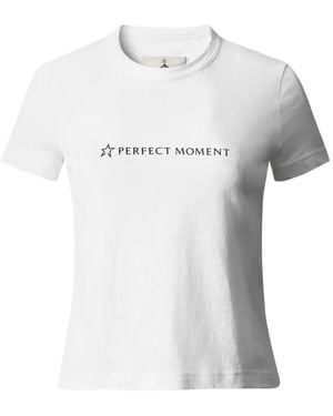 Perfect Moment T-Shirt À Logo Imprimé - White