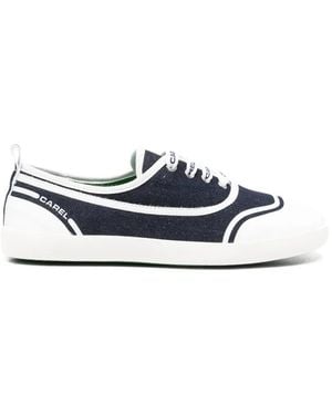CAREL PARIS Sol Denim Trainers - White