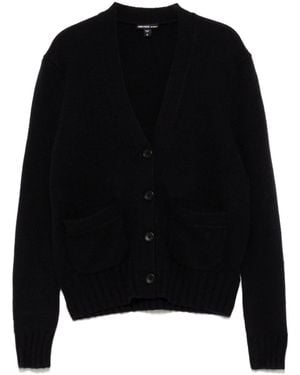 James Perse Recycled Cashmere Cardigan - Black