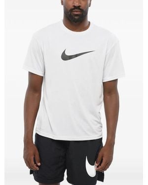 Nike Swoosh-Print T-Shirt - White