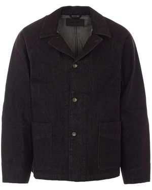 NN07 Aiko Button-Up Jacket - Black