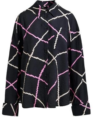Essentiel Antwerp Printed Shirt - Black
