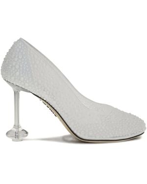 Loewe 90mm strass toy pump - Blanco