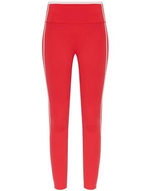 P.E Nation Leggings Radar Con Banda Laterale - Rosso