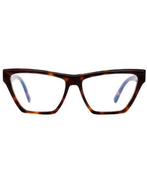 Saint Laurent Cat-Eye Frame Glasses - Black