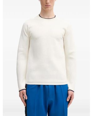 Y-3 X Wales Bonner Trui Met Raglan Mouwen - Wit