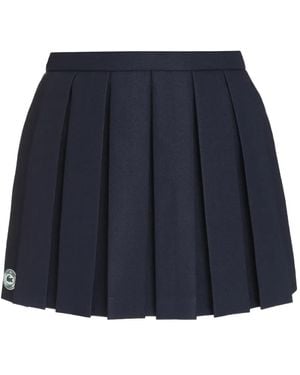 Sporty & Rich X Lacoste Pleated Mini Skirt - ブルー