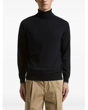 Peserico Roll-Neck Sweater - Black