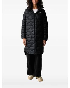 Peak Performance Helium Quilted Hooded Jacket - Black