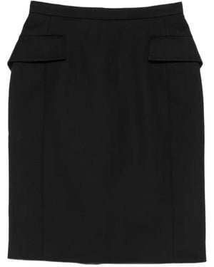 N°21 Gonna Midi Con Tasche - Nero