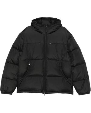 Hiking Patrol Element Hooded Padded Jacket - Black