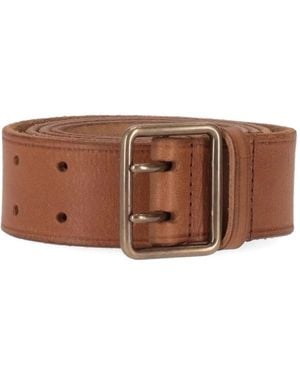 DSquared² Leren Riem - Bruin