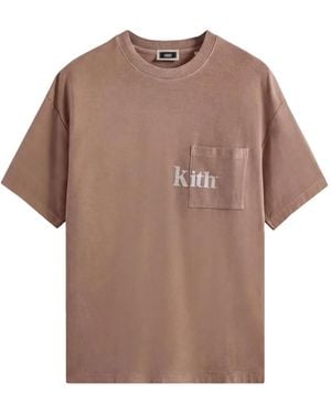 Kith Quinn Pocket T-Shirt - Brown
