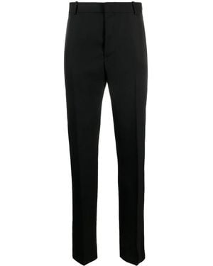 McQueen Wool Trousers - Black