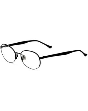 Donna Karan Brille Mit Rundem Gestell - Weiß