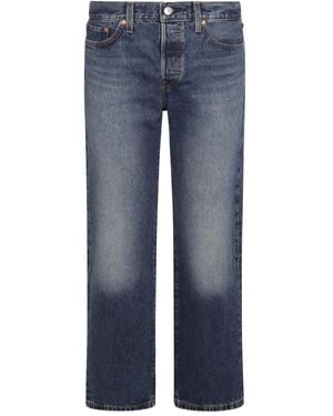 Levi's Jeans Dritti Con Effetto Sfumato - Blu