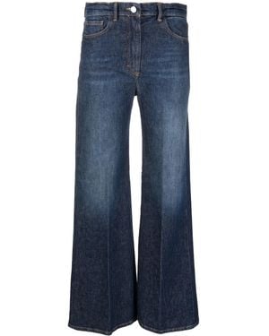 Seventy High-Waist Straight-Leg Jeans - Blue