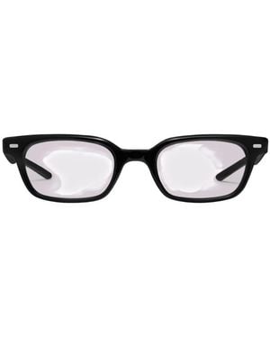 Gentle Monster Ade 01 Rectangle-Frame Sunglasses - Black