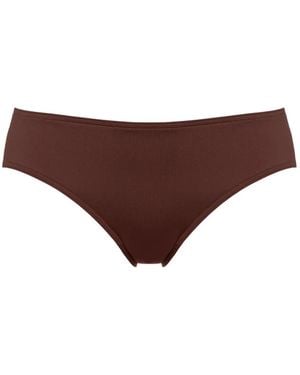 Eres Soupless Bikini Bottoms - Brown