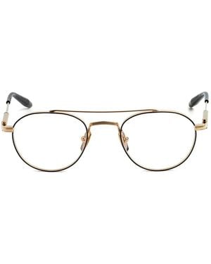 Akoni Mercury Round-Frame Glasses - Metallic