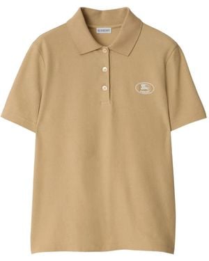 Burberry Polo de algodón - Neutro