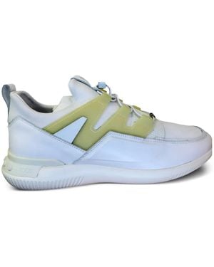 Tod's Zapatillas de piel a paneles - Azul