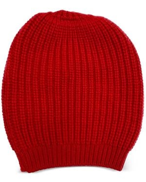 LA ROSE Cash Beanie - Red