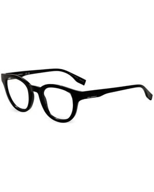 KARL LAGERFELD Round-Frame Glasses - Black