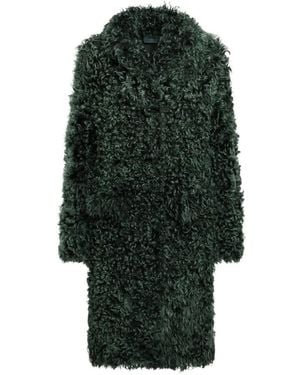 Prada Shearling Coat - Green