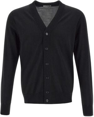 Paolo Pecora Klassischer Cardigan - Blau